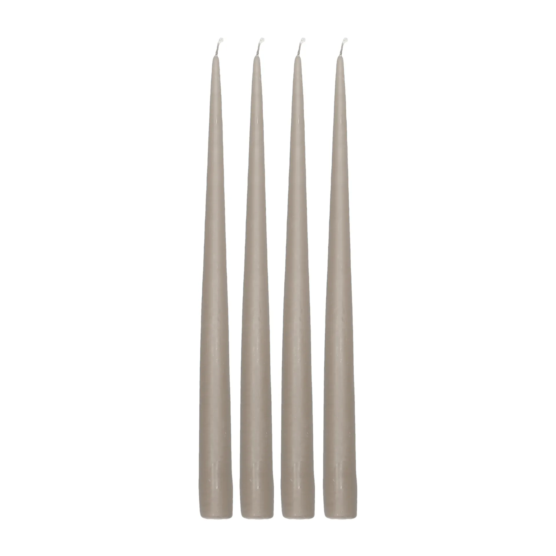 Atmosphere antiikkikynttilä 4-pakkaus 32 cm, Taupe Scandi Essentials
