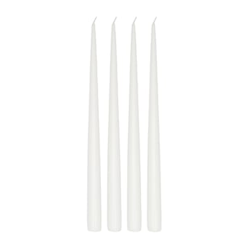 Atmosphere antiikkikynttilä 4-pakkaus 32 cm - White - Scandi Essentials