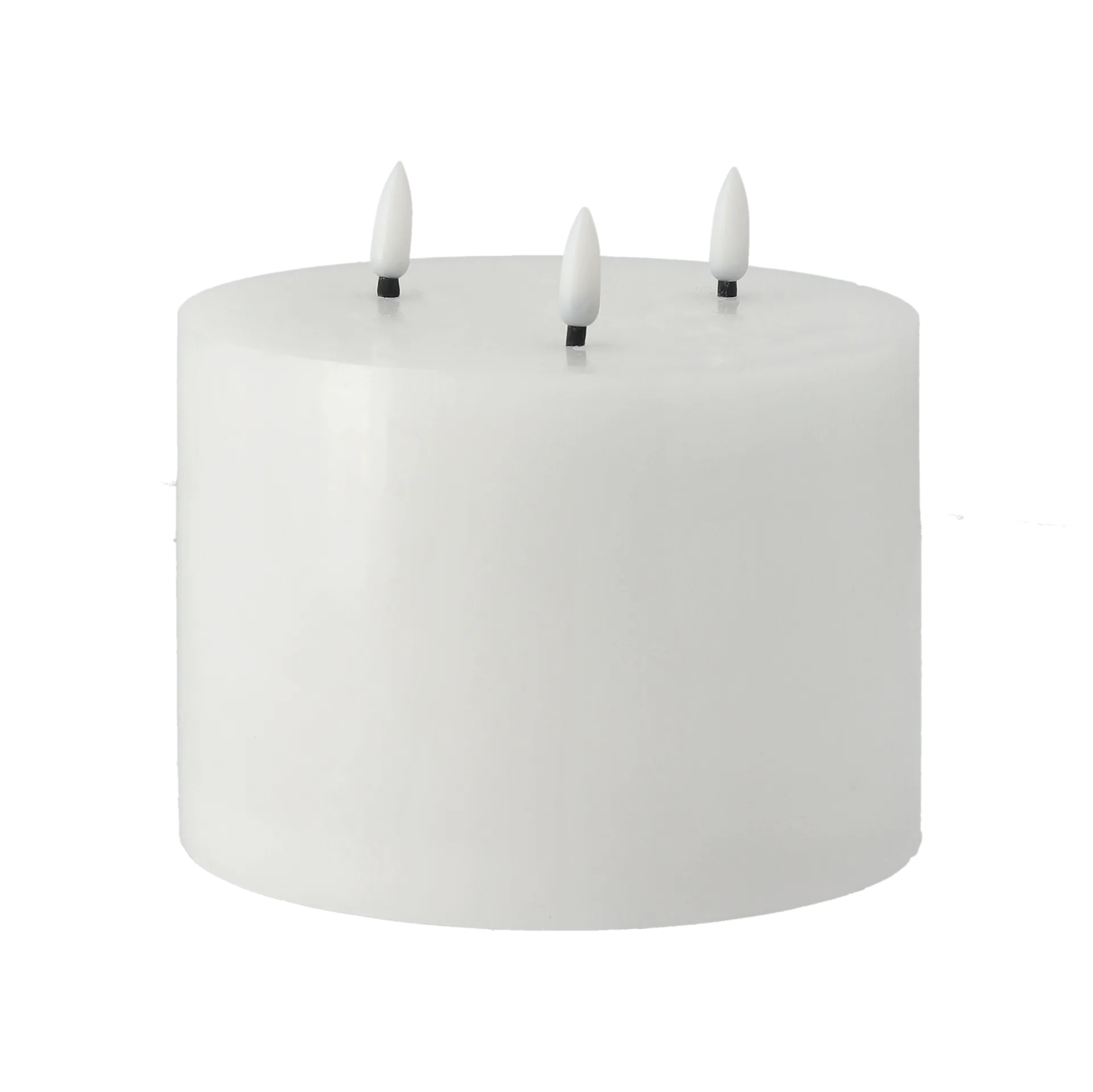 Bright Melt loistokynttilä LED 3 sydäntä 13 cm., Valkoinen Scandi Essentials