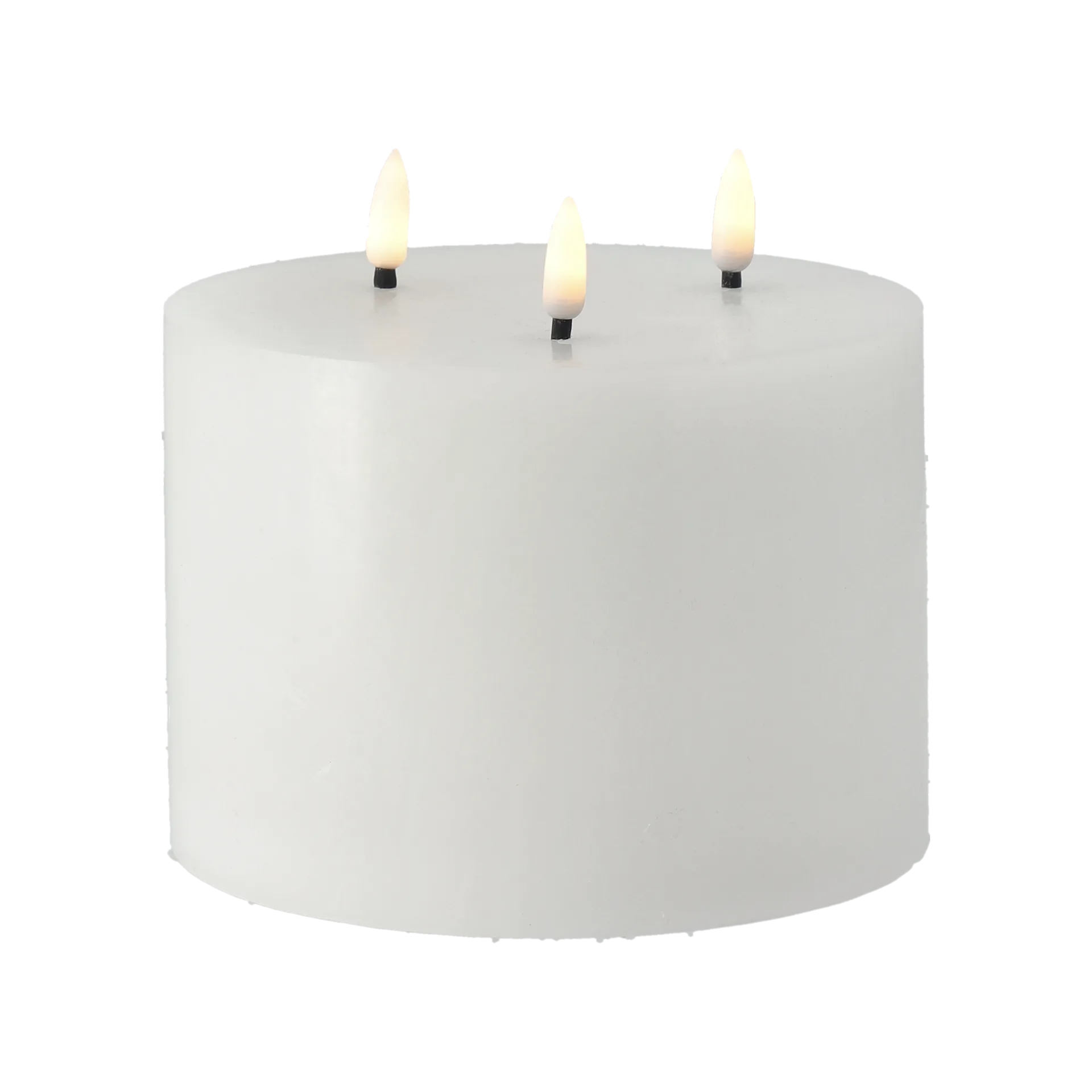 Bright Melt loistokynttilä LED 3 sydäntä 13 cm., Valkoinen Scandi Essentials