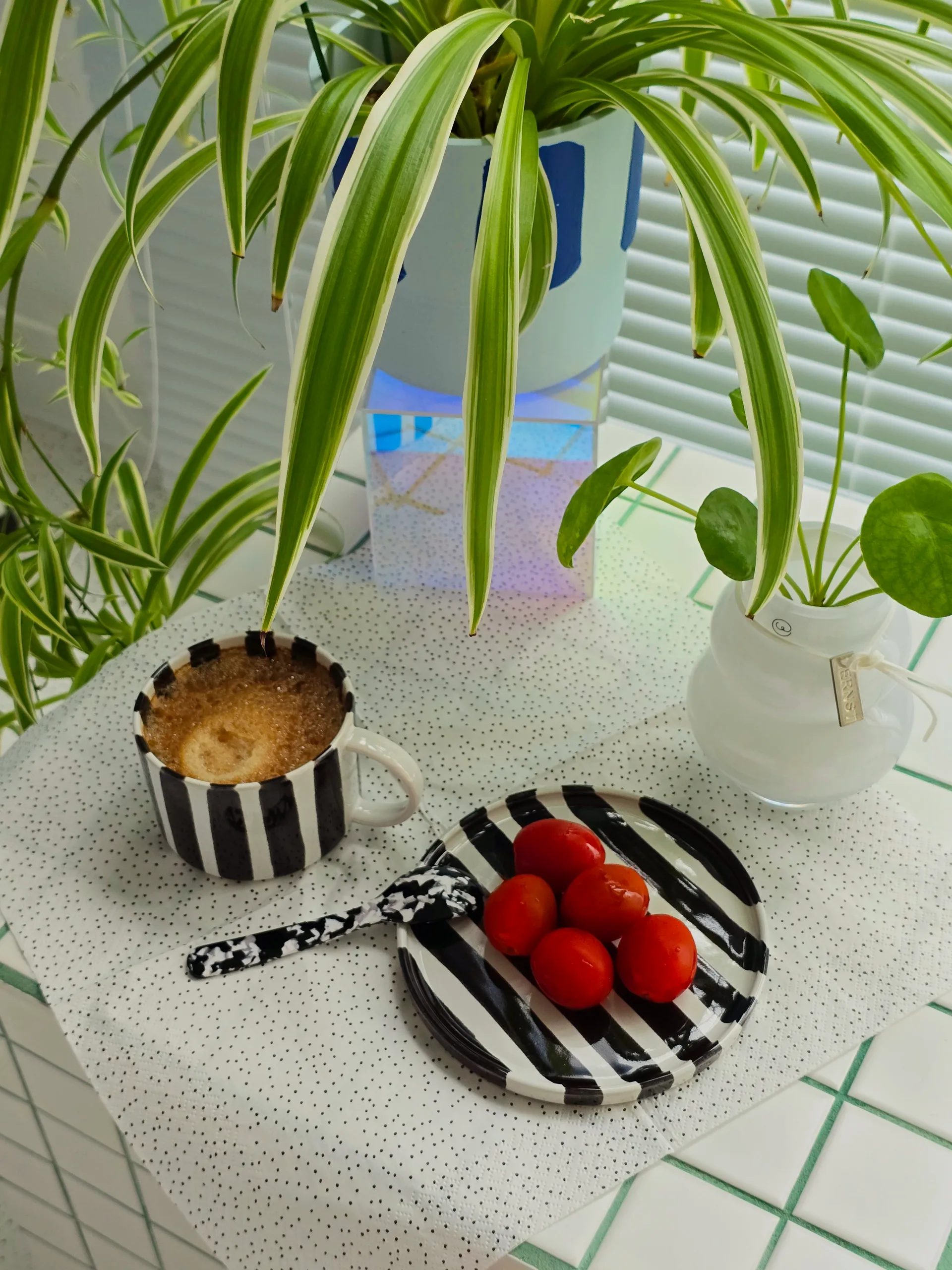 Grain lautasliina 33 x 33 cm 20-pakkaus, white-black Scandi Essentials