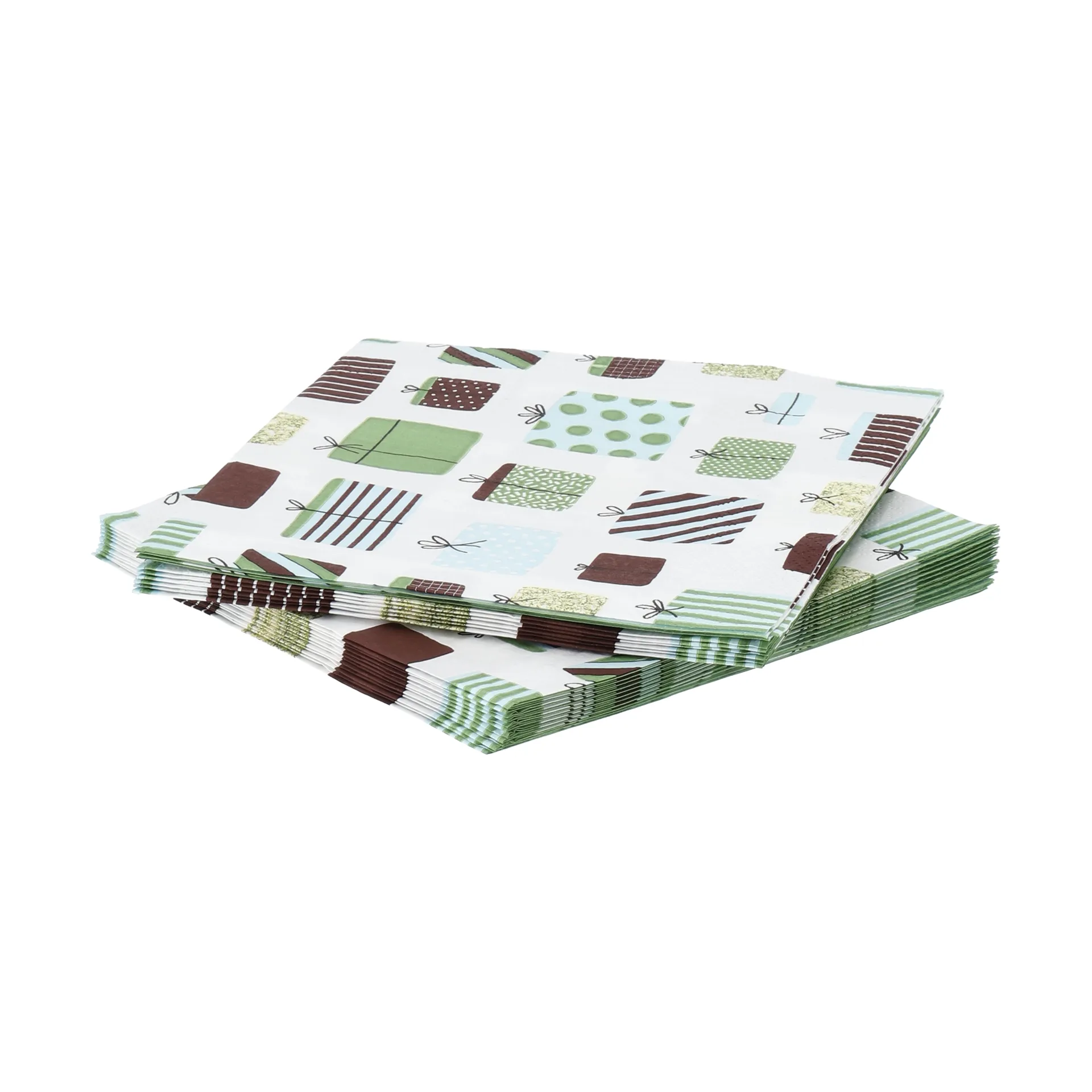 Lahja paperiservietti, Monivärinen, 20‑pakkaus, 33x33 cm Scandi Essentials