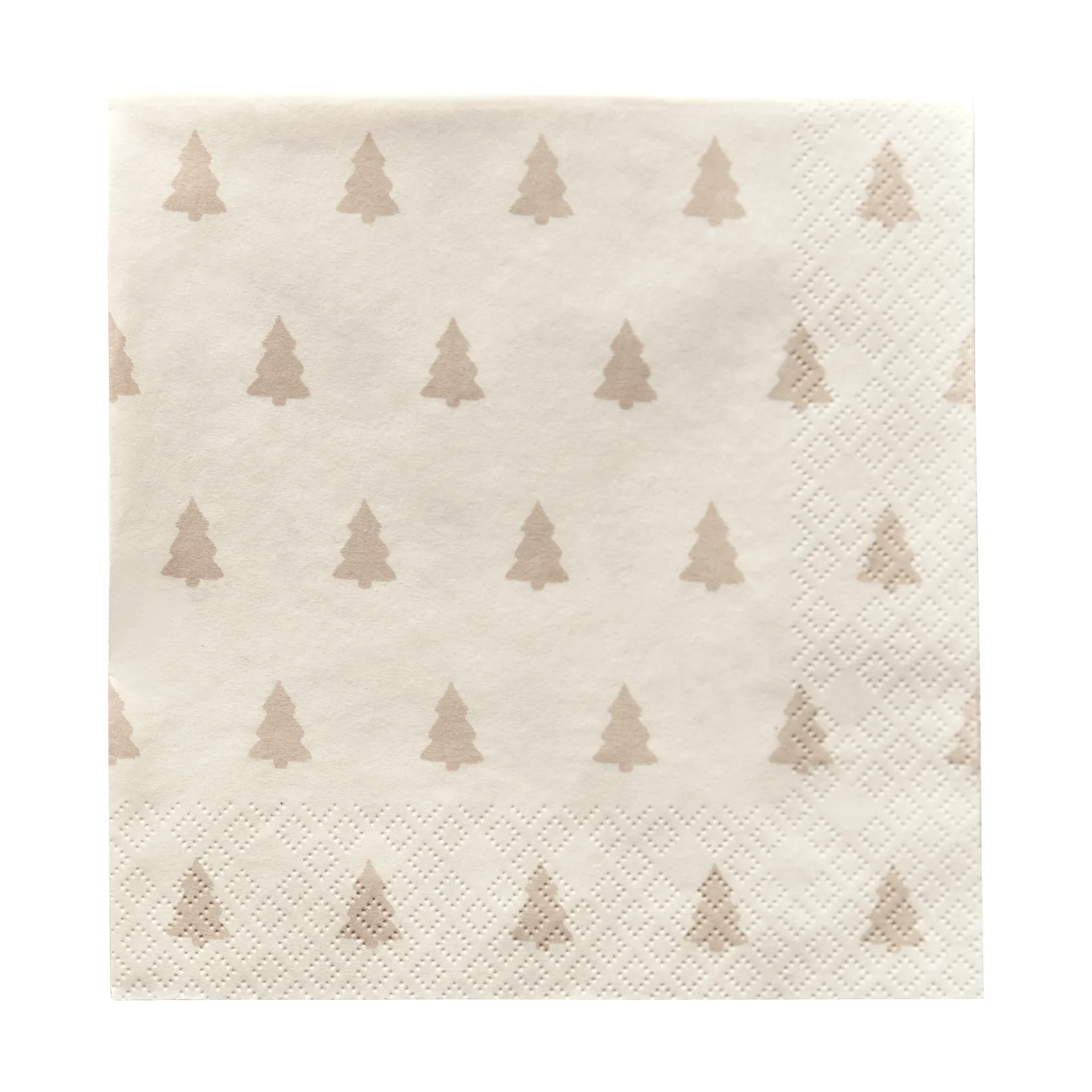 Linen trees -lautasliina 33 x 33 cm 20-pakkaus, hiekka Scandi Essentials