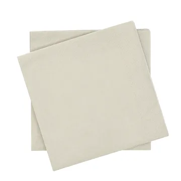 Plain paperiservetti - Beige, 20 kappaletta, 40x40 cm - Scandi Essentials