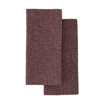 Rinse tiskirätti - Burgundy, 2 kappaletta - Scandi Essentials