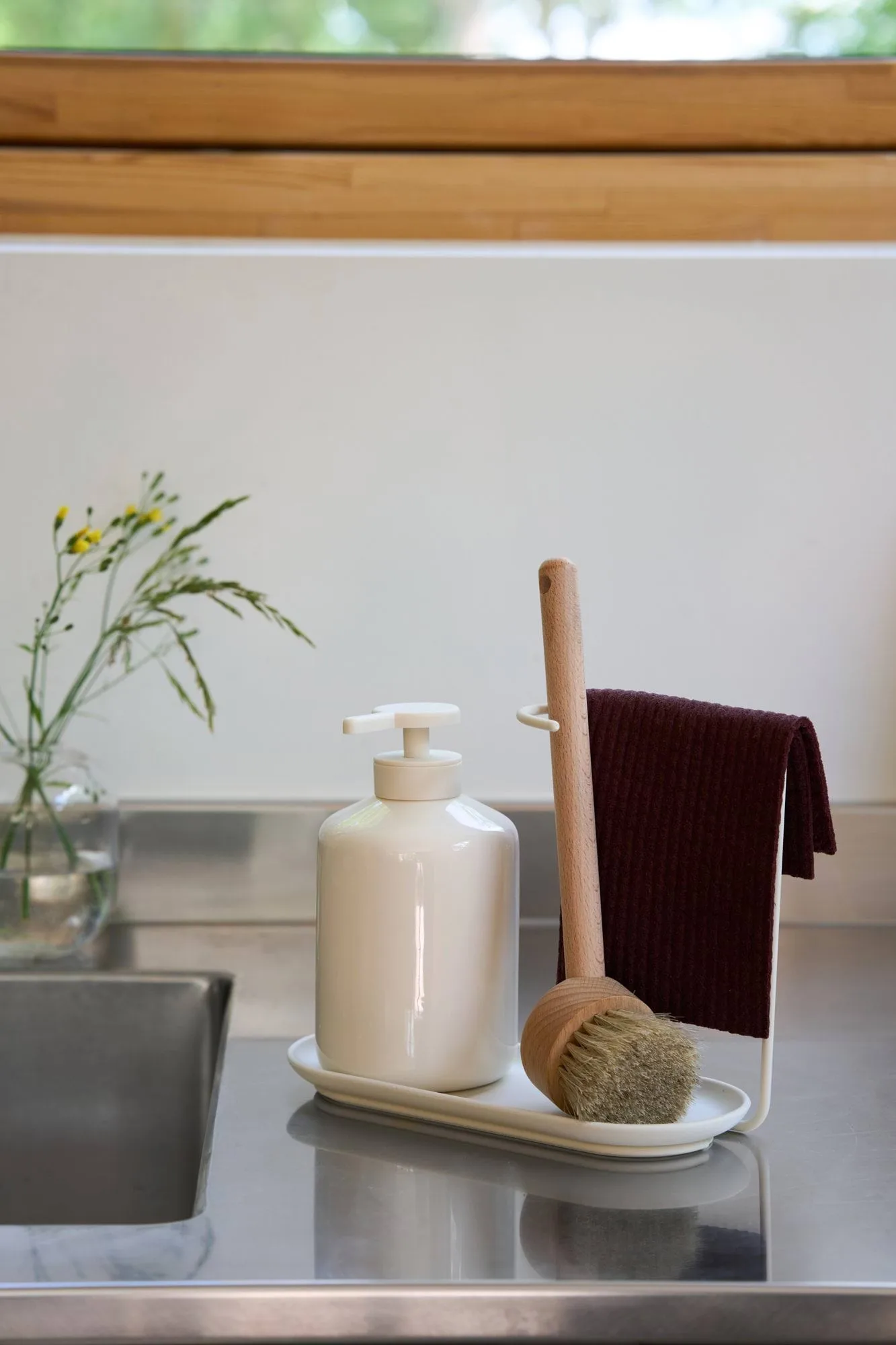 Rinse tiskirätti, Burgundy, 2 kappaletta Scandi Essentials