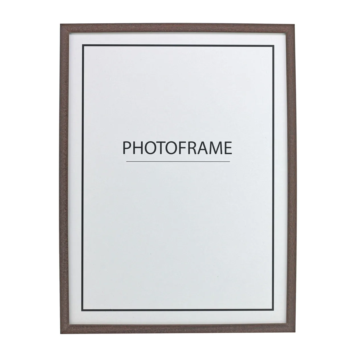 Scandi Essentials Stensö kehys saksanpähkinä 40 x 50 cm