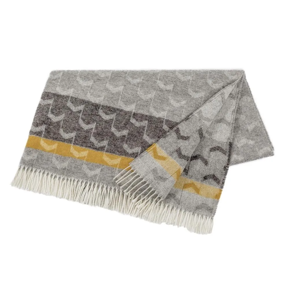 Arrow villahuopa, Mustard Scandi Living