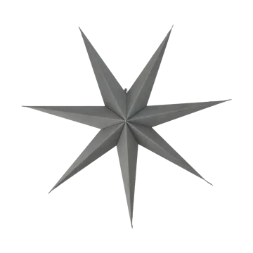 Bare adventtitähti siniharmaa - 80 cm - Scandi Living