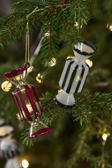 Bonbons joulukuusenkoriste 6-pakkaus - Vihreä - Scandi Living