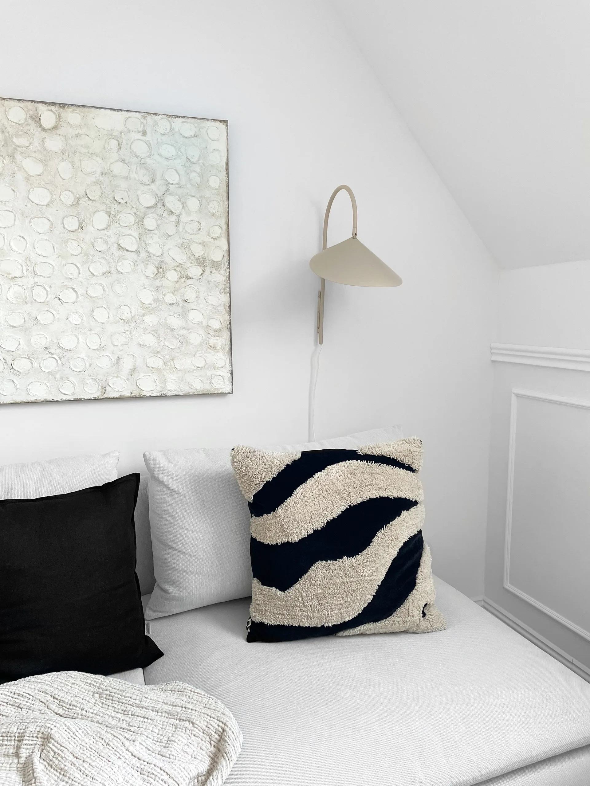 Calm tyynyliina pellava 50x50 cm, Carbon Scandi Living