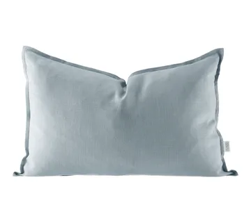 Calm tyynynpäällinen pellava 40 x 60 cm - Sky Blue - Scandi Living