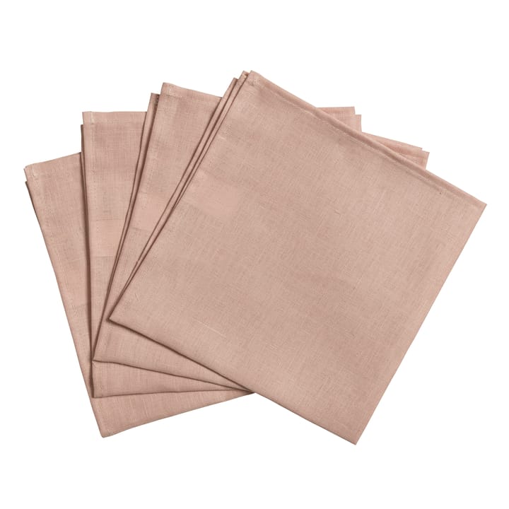 Clean lautasliinat 45 cm x 45 cm, 4-pakkaus, dusty rose Scandi Living