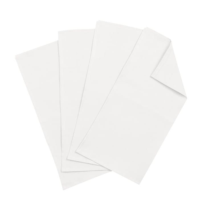Clean lautasliinat 45 cm x 45 cm, 4-pakkaus, white Scandi Living