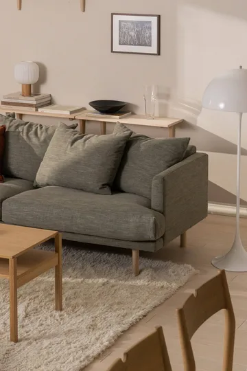 Cozy villamatto luontovalkoinen - 200x300 cm - Scandi Living