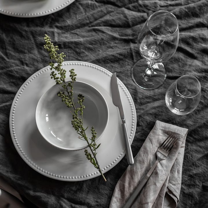 Dots lautanen 28 cm 4-pakkaus, Kermanvalkoinen Scandi Living
