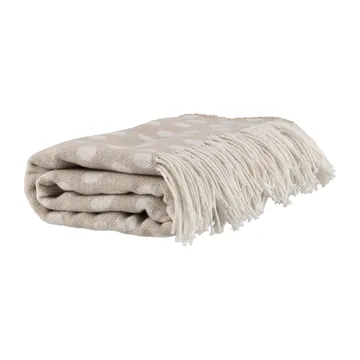 Droplets puuvillapeite 130 x 185 cm - Beige - Scandi Living
