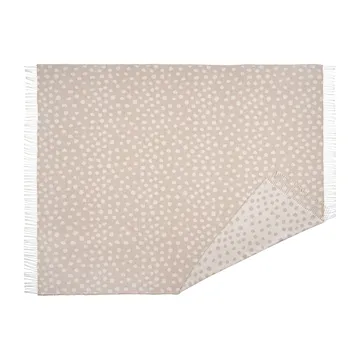 Droplets puuvillapeite 130 x 185 cm - Beige - Scandi Living