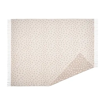 Droplets puuvillapeite 130 x 185 cm - Beige - Scandi Living