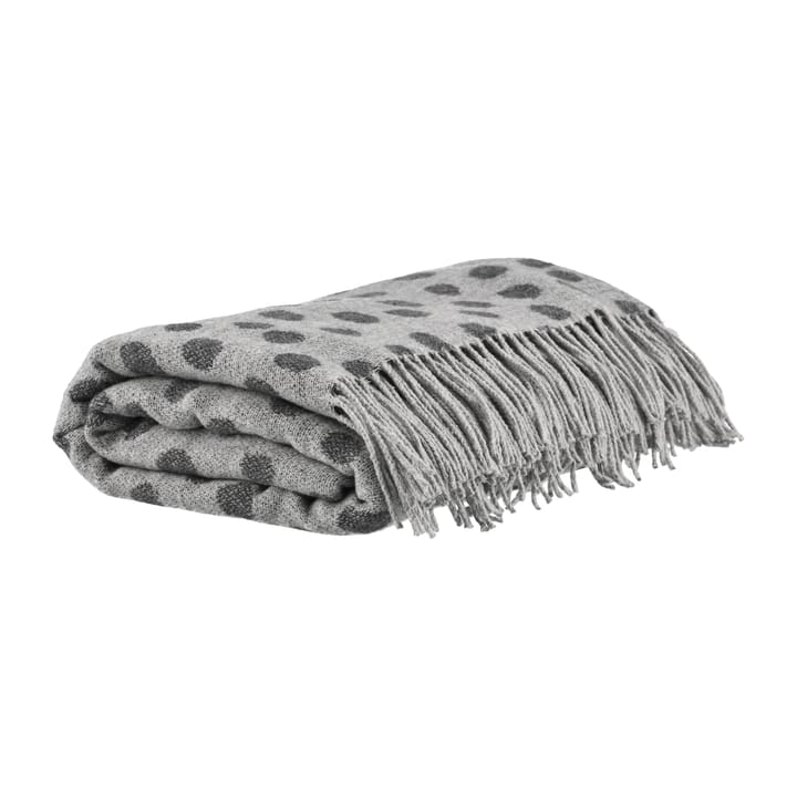 Droplets puuvillapeite 130 x 185 cm, Harmaa Scandi Living