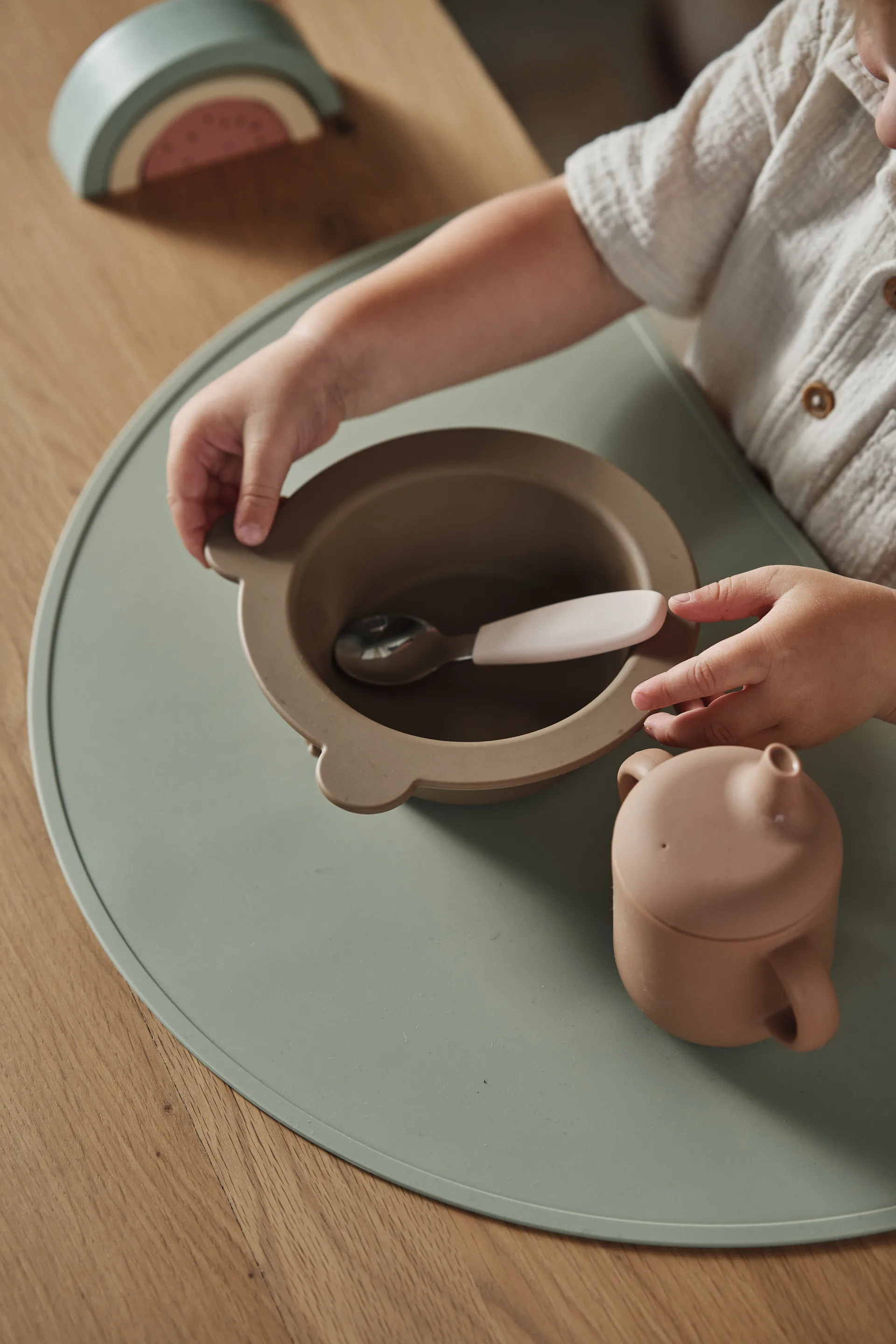 Elvie nokkamuki silikoni 180 ml, Hazel Scandi Living