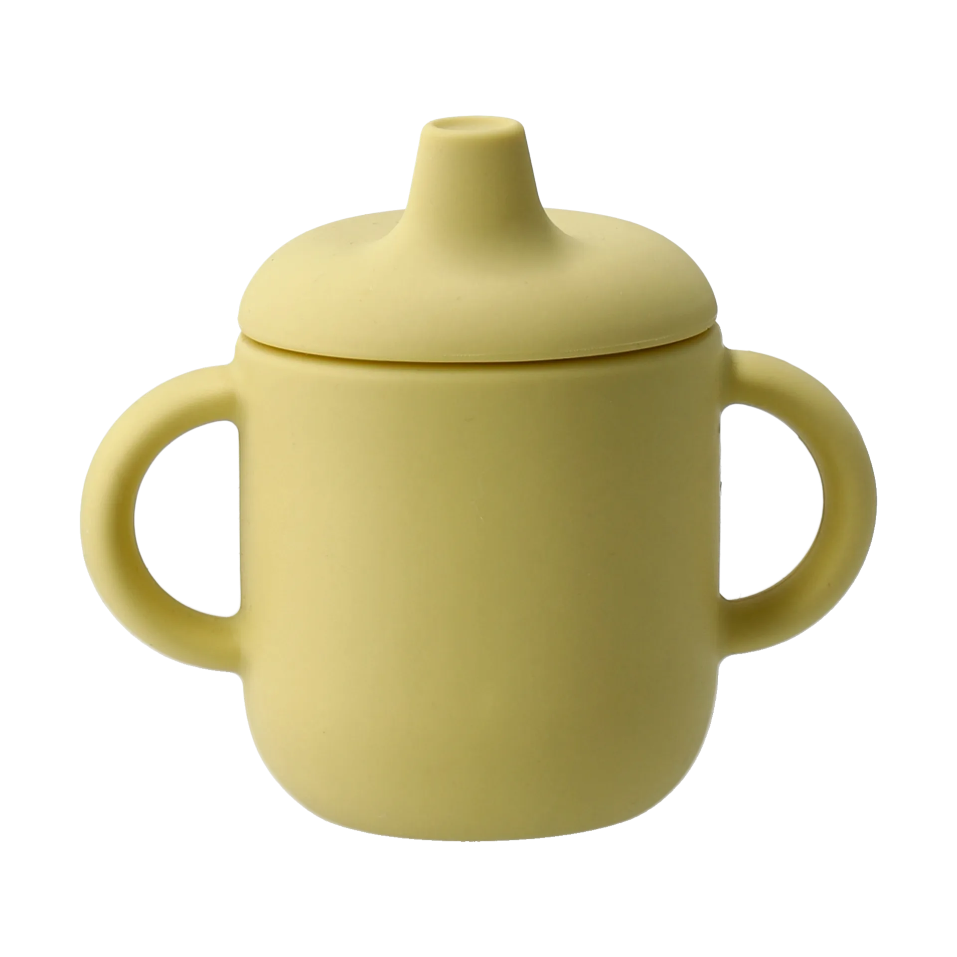 Elvie nokkamuki silikoni 180 ml, Sitruuna Scandi Living