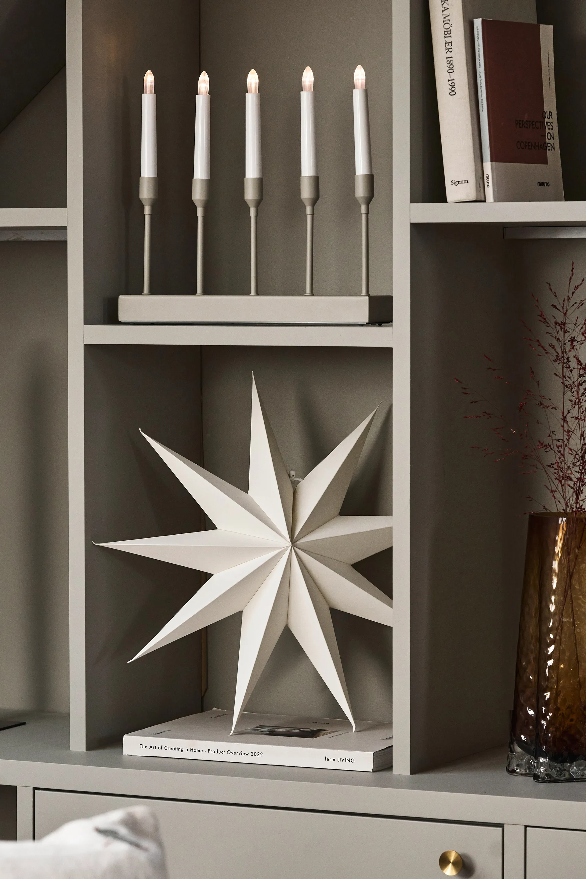 Flare adventtitähti, Ø45 cm Scandi Living