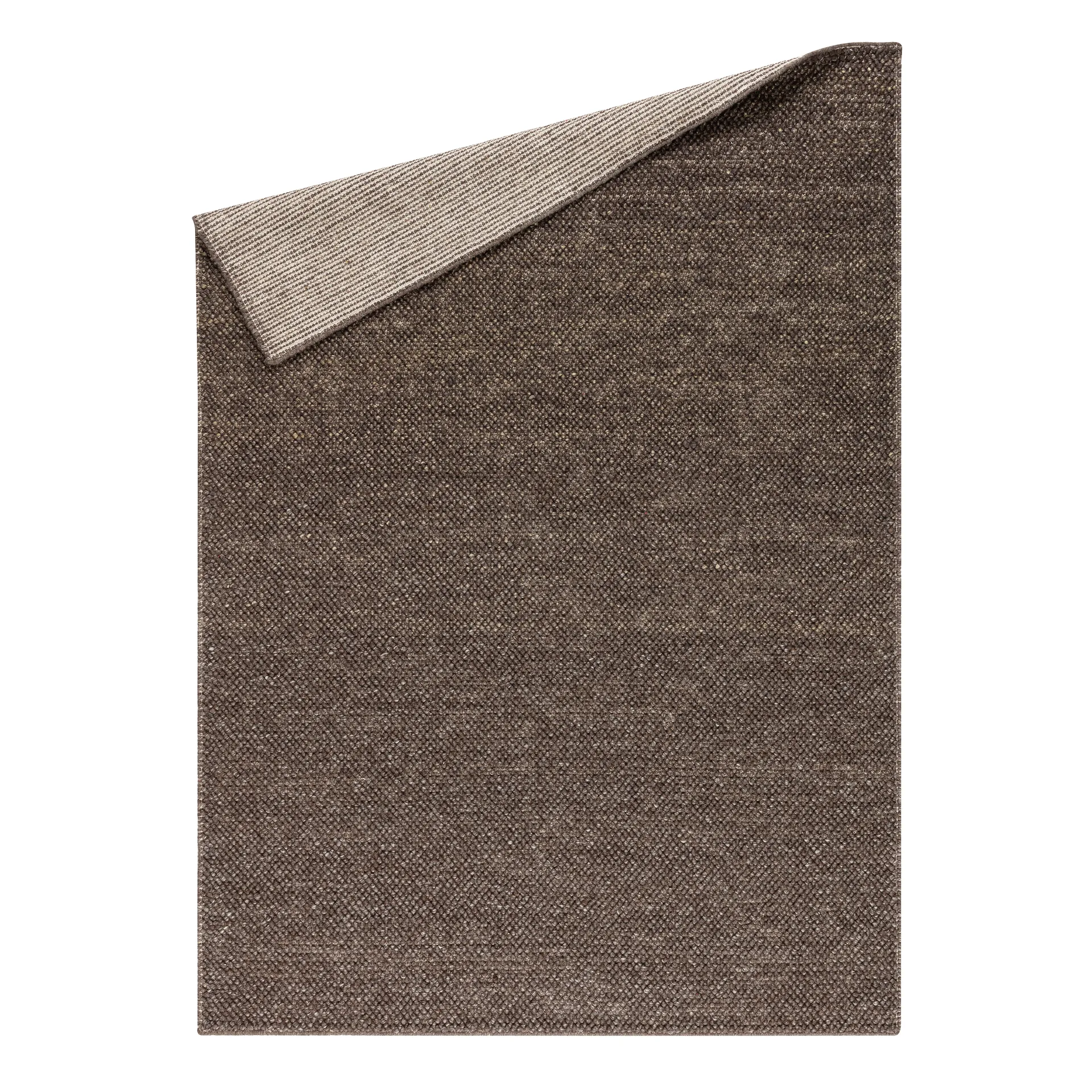 Flock villamatto luonnonruskea, 170x240 cm Scandi Living