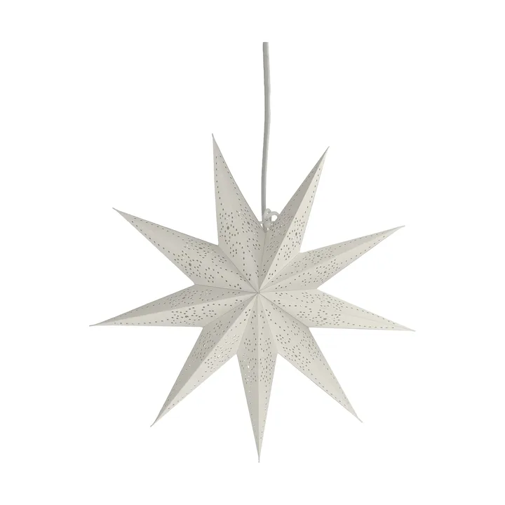 Folk adventtitähti - Valkoinen, Ø45 cm - Scandi Living