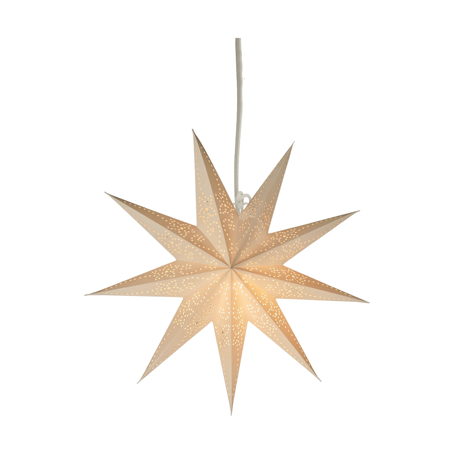 Folk adventtitähti, Valkoinen, Ø45 cm Scandi Living