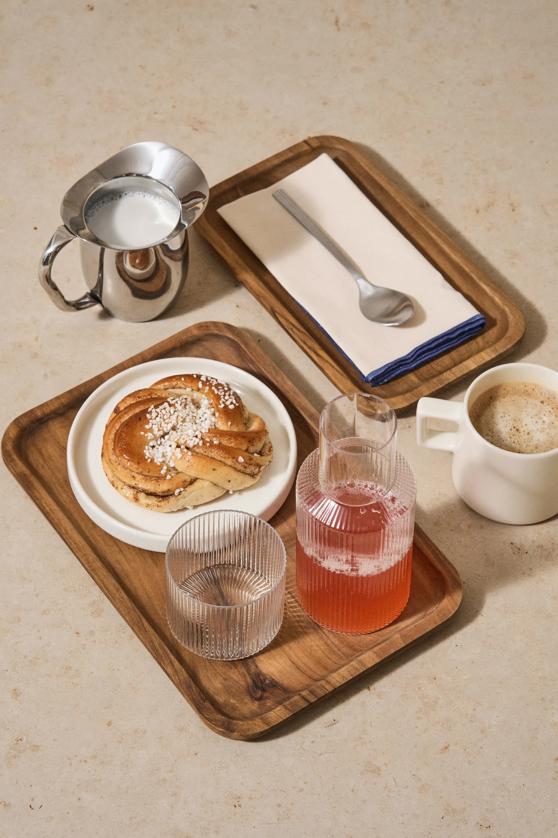 Hollow tarjoilulautanen., 20x30 cm Scandi Living