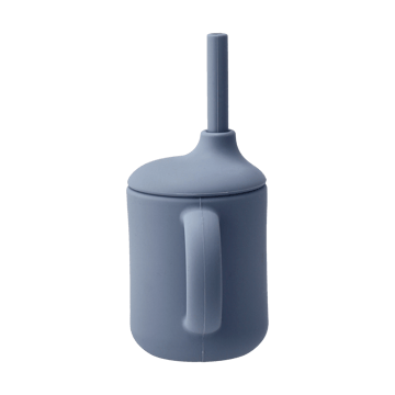 Idun muki silikonipillillä 120 ml - Sininen - Scandi Living