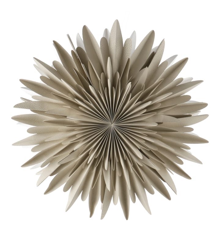 Luna adventtitähti beige pilkullinen, 60 cm Scandi Living