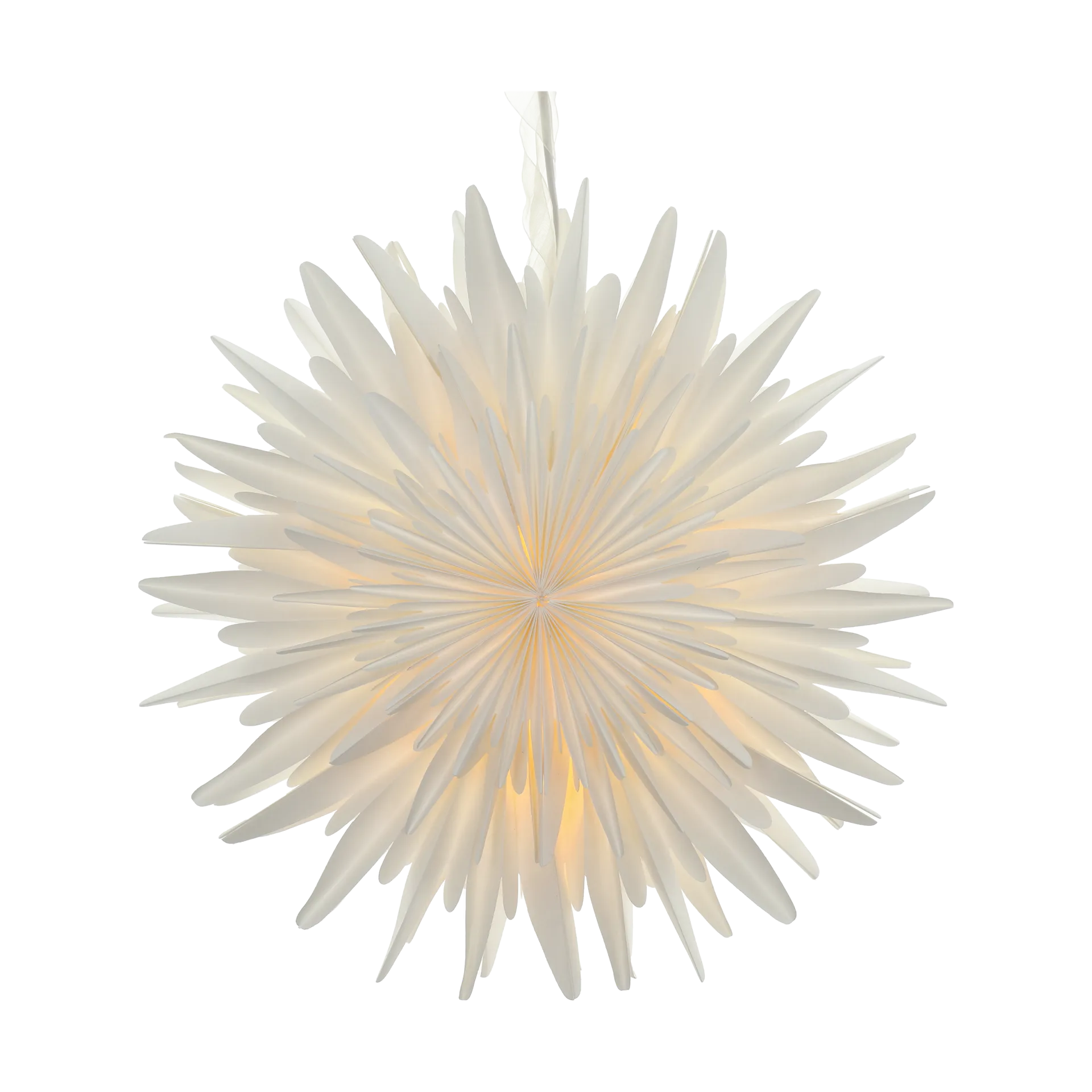 Luna adventtitähti valkoinen, 45 cm Scandi Living