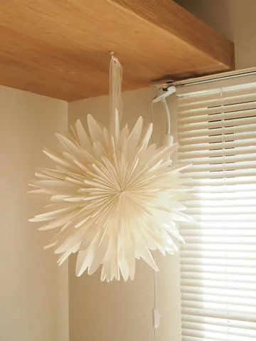Luna adventtitähti valkoinen - 45 cm - Scandi Living