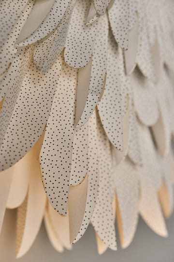 Luna adventtitähti valkoinen pilkullinen - 60 cm - Scandi Living