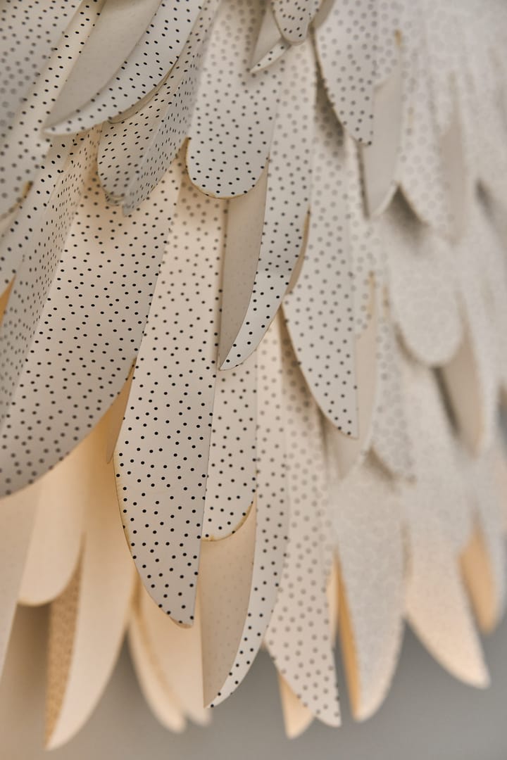 Luna adventtitähti valkoinen pilkullinen, 60 cm Scandi Living