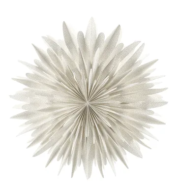 Luna adventtitähti valkoinen pilkullinen - Ø80 cm - Scandi Living