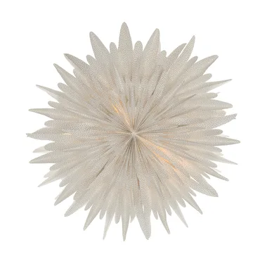 Luna adventtitähti valkoinen pilkullinen - Ø80 cm - Scandi Living