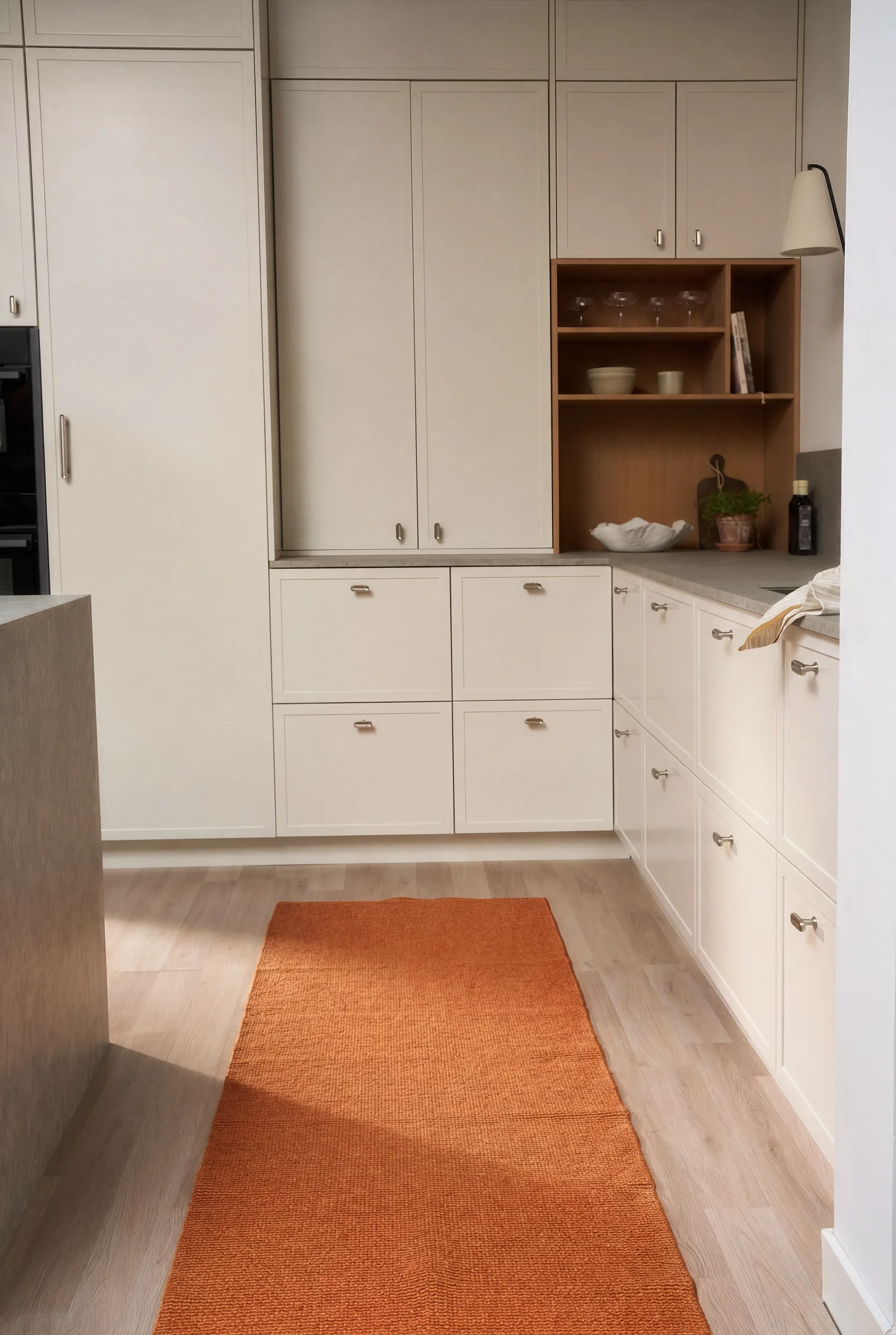Mellow käytävämatto, Ruoste, 70x250 cm Scandi Living