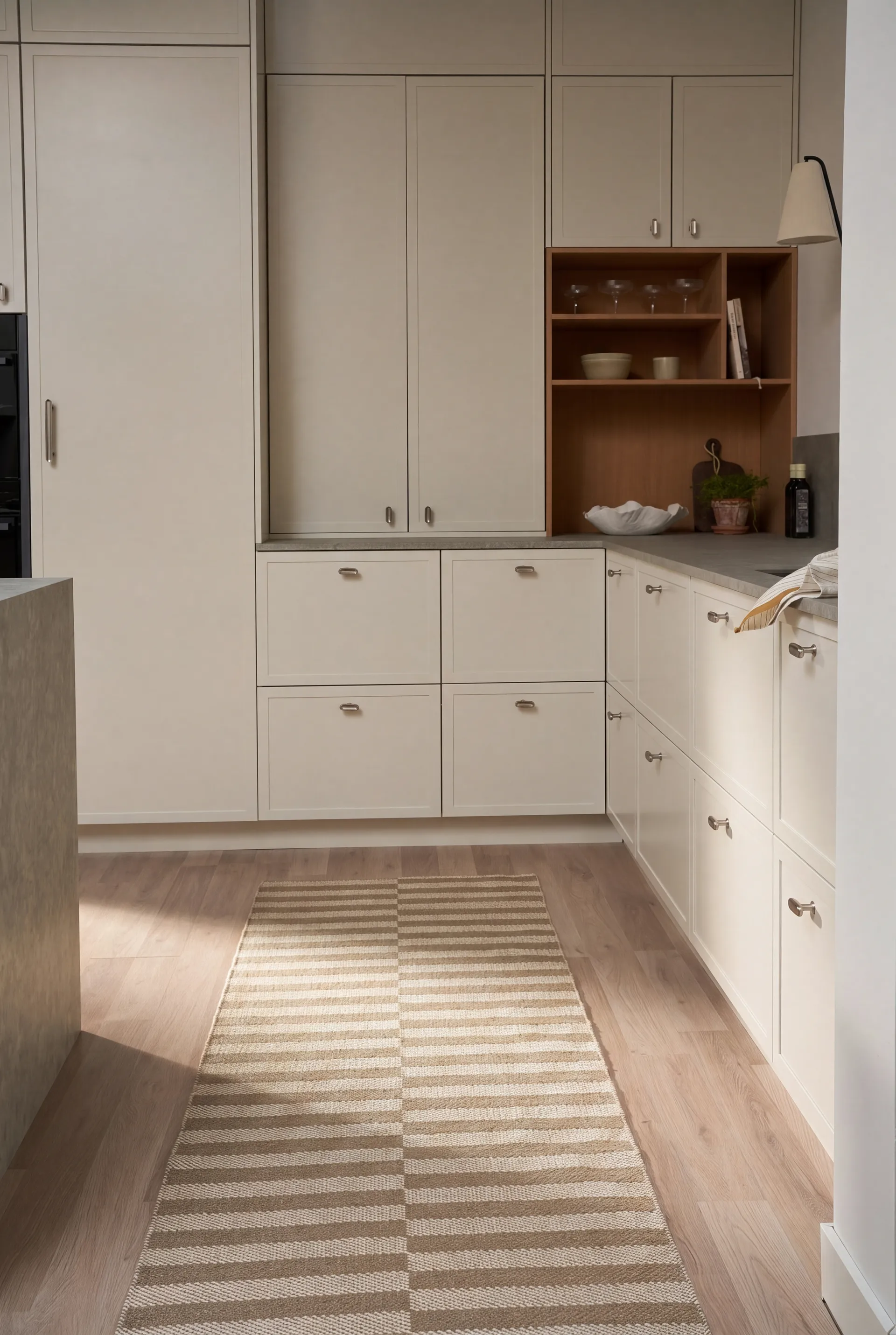 Path käytävämatto, Beige, 70x200 cm Scandi Living