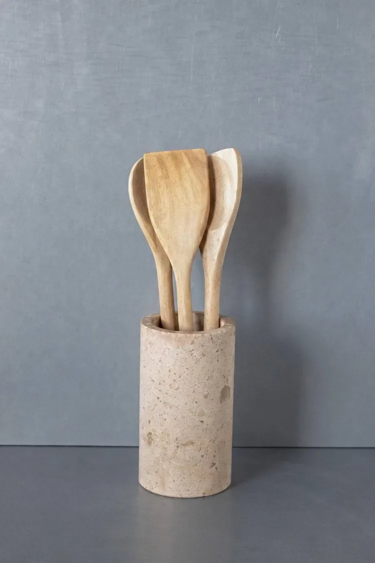 Ridge keittiövälineiden säilytin, Ø9,6x17 cm Scandi Living