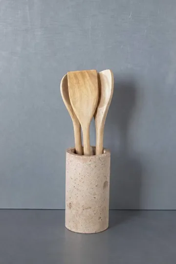 Ridge keittiövälineiden säilytin - Ø9,6x17 cm - Scandi Living
