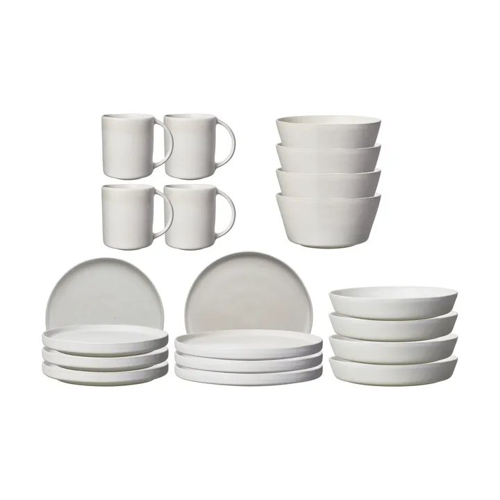 Sandsbro aloitussetti 20 osaa - Offwhite - Scandi Living