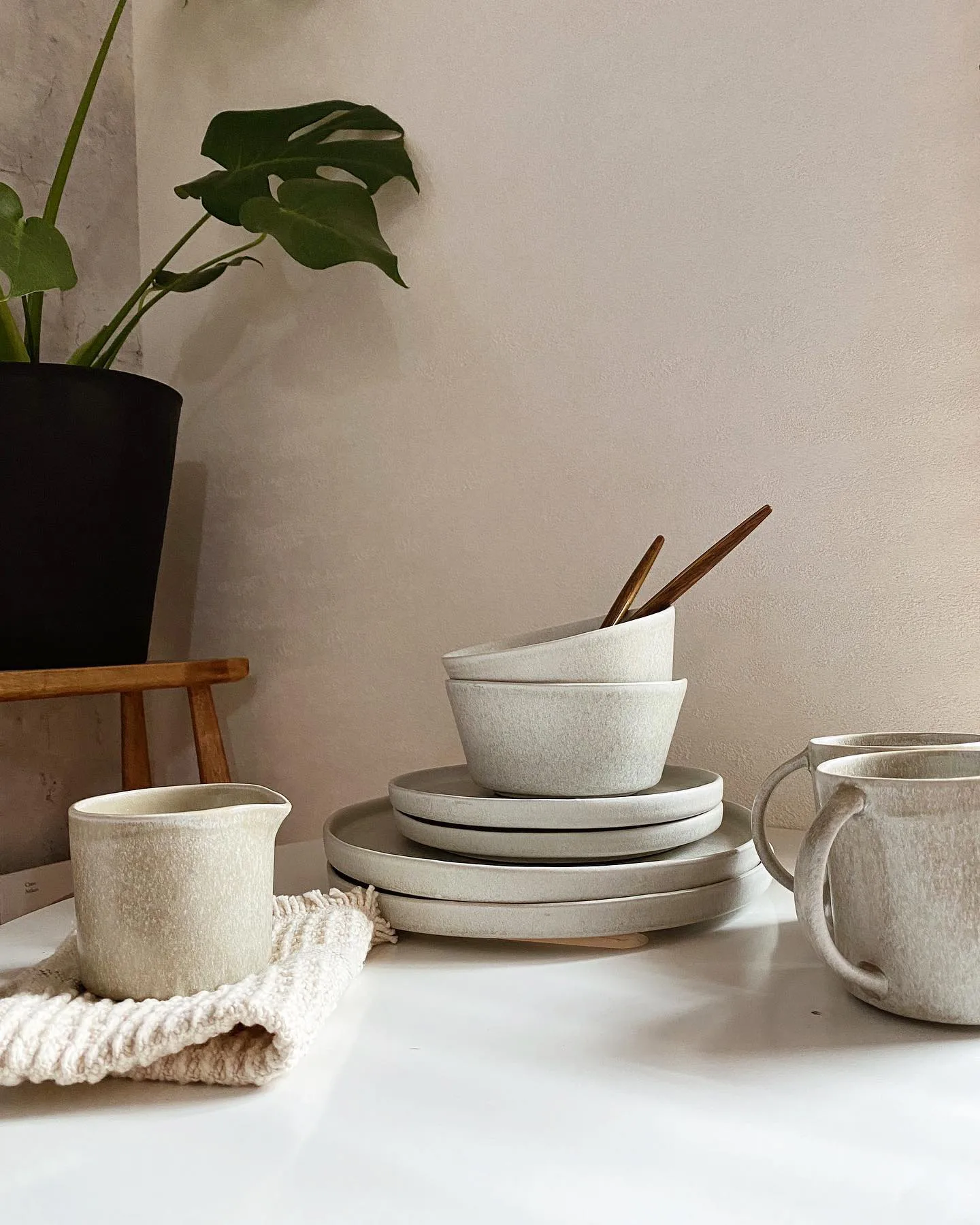 Sandsbro hulho vaaleanharmaa, Ø15 cm, 6 kpl Scandi Living