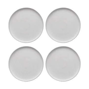 Sandsbro leipälautanen offwhite, Ø20 cm, 4 kpl - Scandi Living