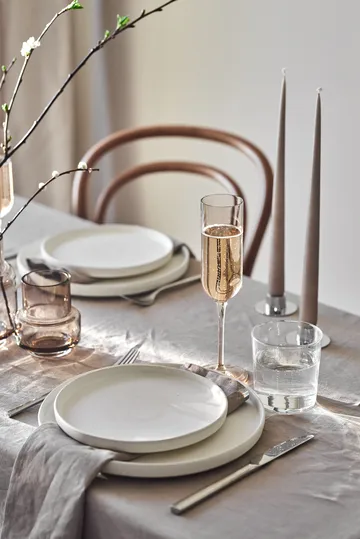 Sandsbro leipälautanen - Offwhite, Ø20 cm - Scandi Living