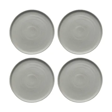 Sandsbro leipälautanen vaaleanharmaa, Ø20 cm, 4 kpl - Scandi Living