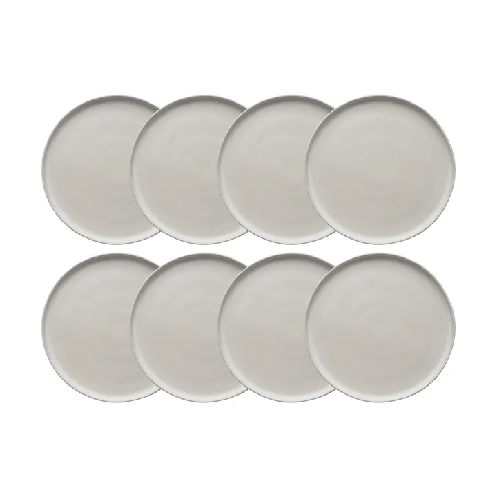 Sandsbro ruokalautanen offwhite, Ø26 cm, 8 kpl - Scandi Living