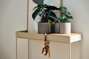 Sleek ruukku Ø 12 cm - Beige - Scandi Living